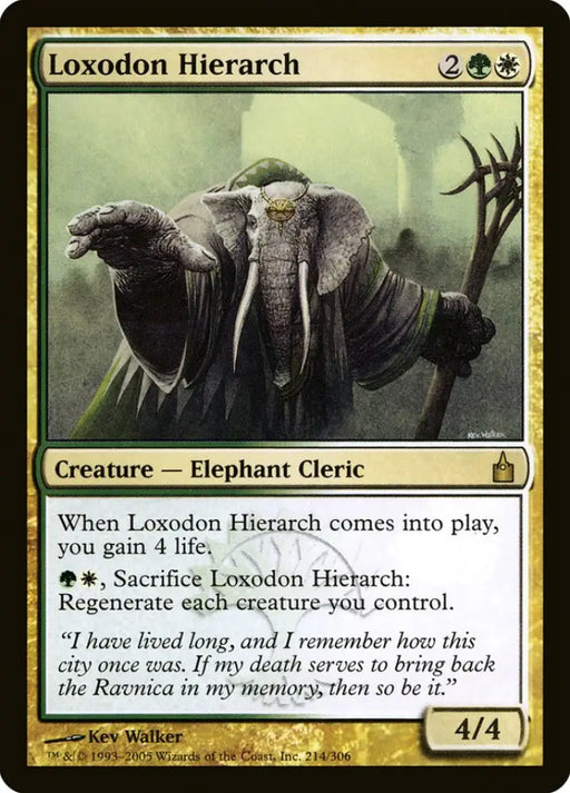Loxodon Hierarch [Ravnica: City of Guilds] - MTG Single