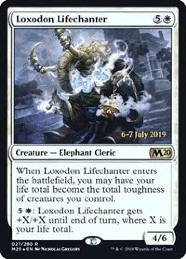 Loxodon Lifechanter (27) [Prerelease Cards]