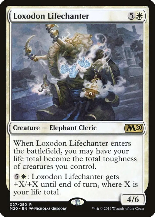 Loxodon Lifechanter [Core Set 2020] - MTG Single