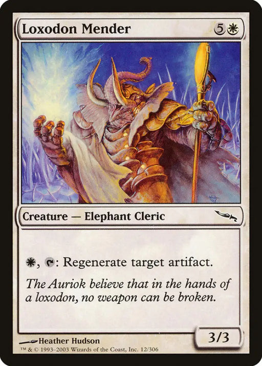 Loxodon Mender [Mirrodin] - MTG Single