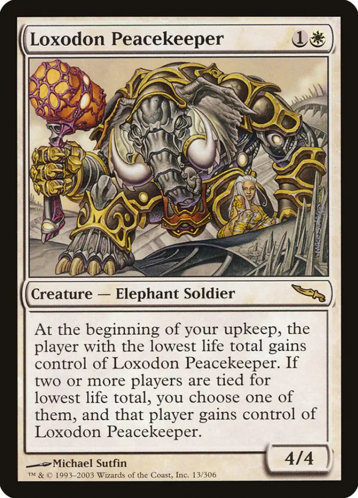 Loxodon Peacekeeper [Mirrodin] - MTG Single