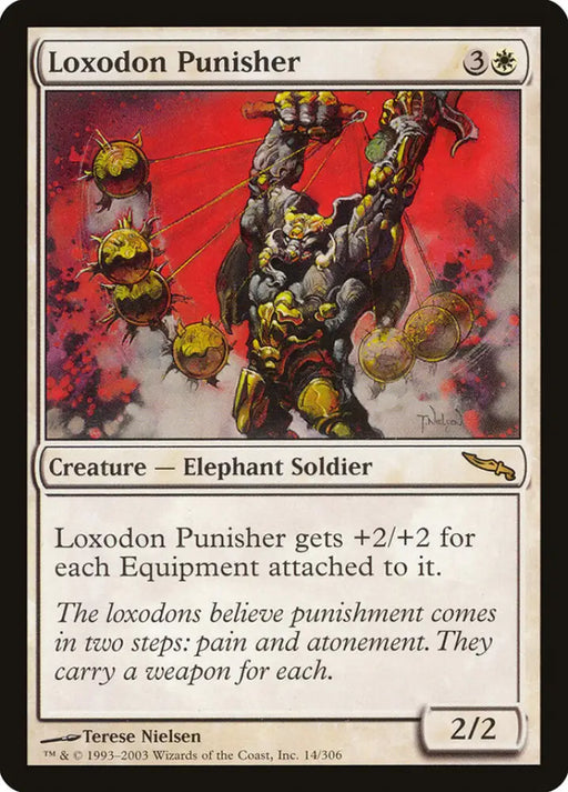 Loxodon Punisher [Mirrodin] - MTG Single