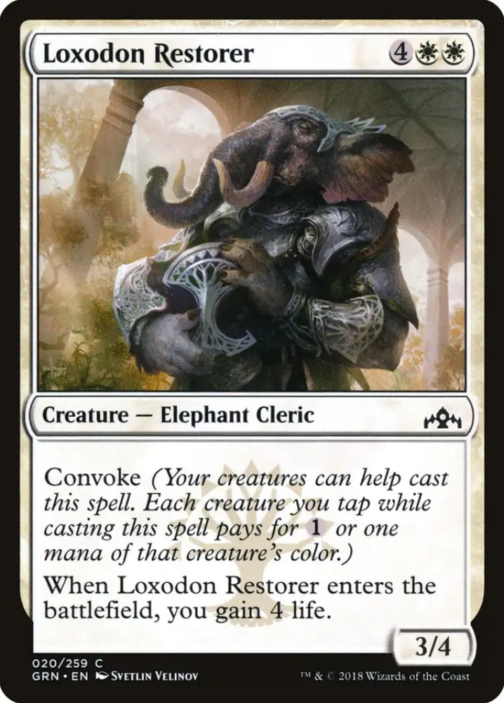 Loxodon Restorer [Guilds of Ravnica] - MTG Single