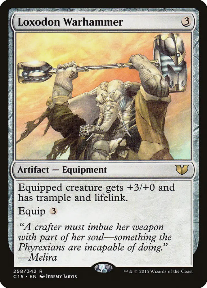 Loxodon Warhammer [Commander 2015] - MTG Single