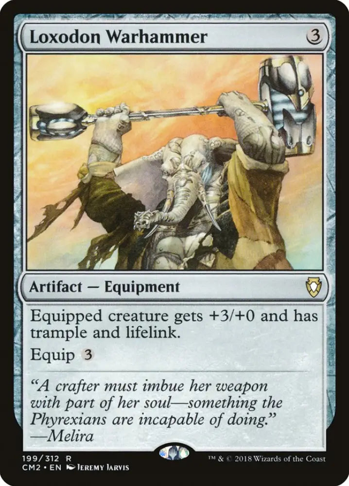 Loxodon Warhammer [Commander Anthology Volume II] - MTG Single