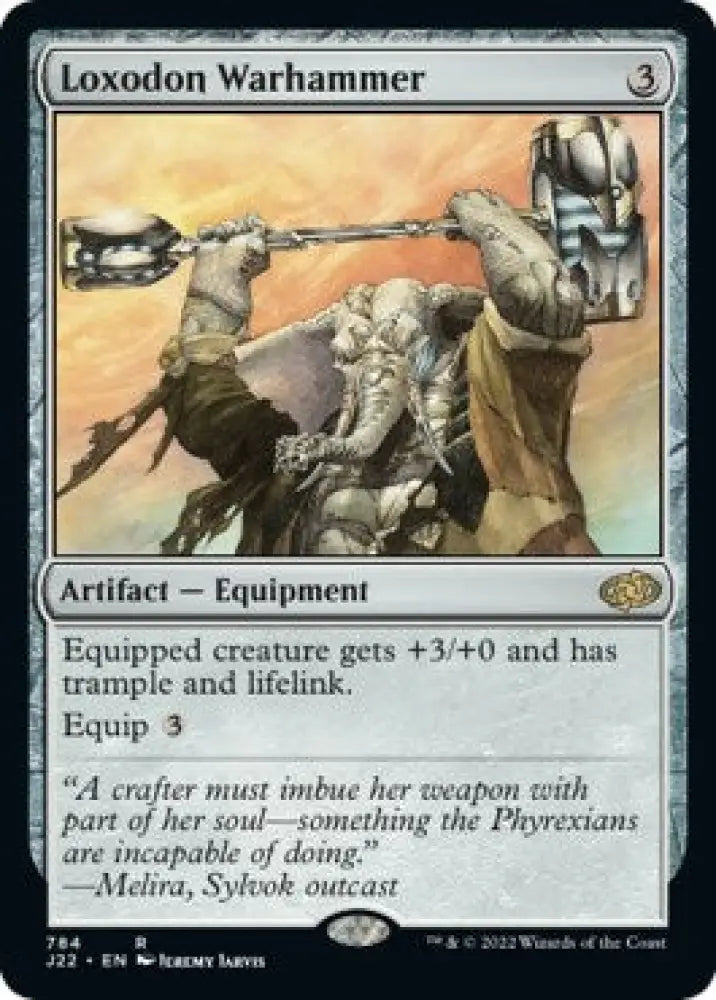 Loxodon Warhammer [Jumpstart 2022] - MTG Single