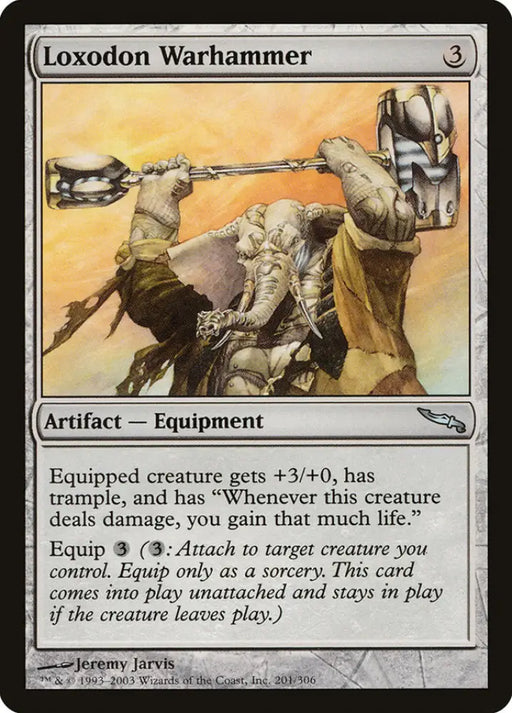 Loxodon Warhammer [Mirrodin] - MTG Single
