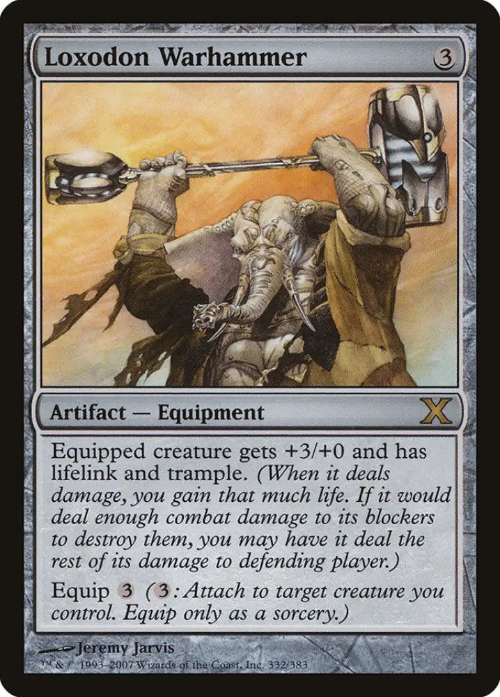 Loxodon Warhammer [Tenth Edition] - MTG Single