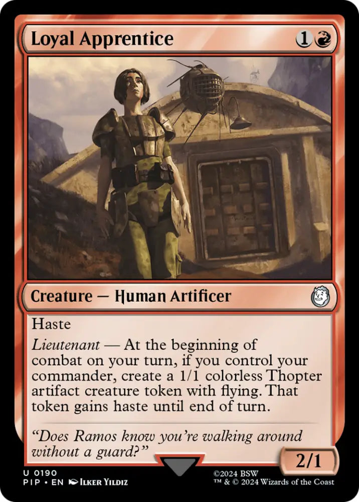 Loyal Apprentice [Fallout] - MTG Single
