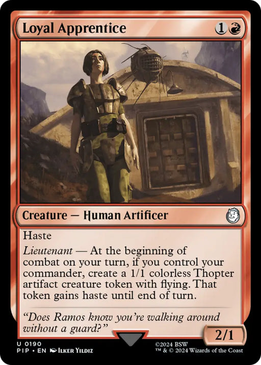 Loyal Apprentice [Fallout] - MTG Single