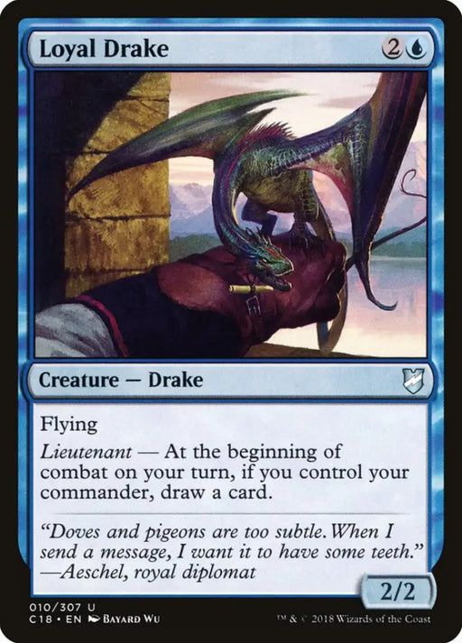 Loyal Drake [Commander 2018] - MTG Single