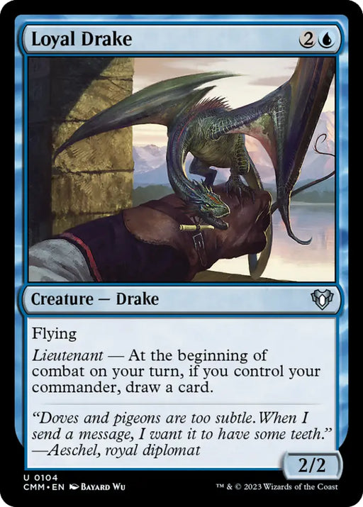 Loyal Drake [Commander Masters] - MTG Single