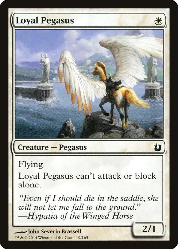 Loyal Pegasus [Born of the Gods] - MTG Single