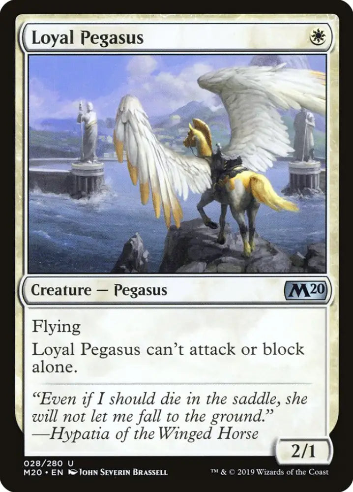 Loyal Pegasus [Core Set 2020] - MTG Single