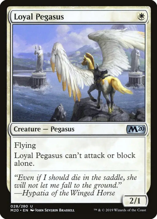Loyal Pegasus [Core Set 2020] - MTG Single