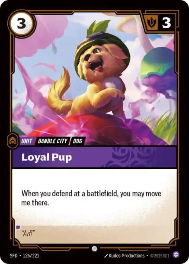 Loyal Pup (126/221) [Spiritforged]