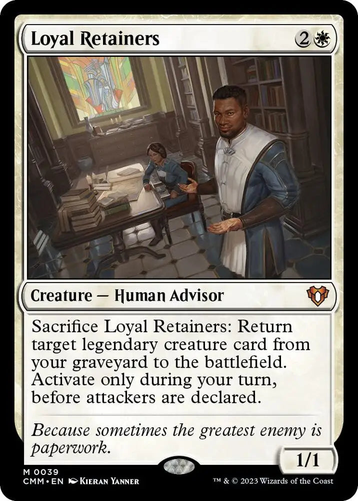 Loyal Retainers (39) [Commander Masters]