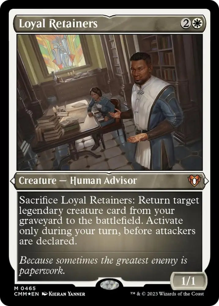 Loyal Retainers (Foil Etched) [Commander Masters] - MTG Single
