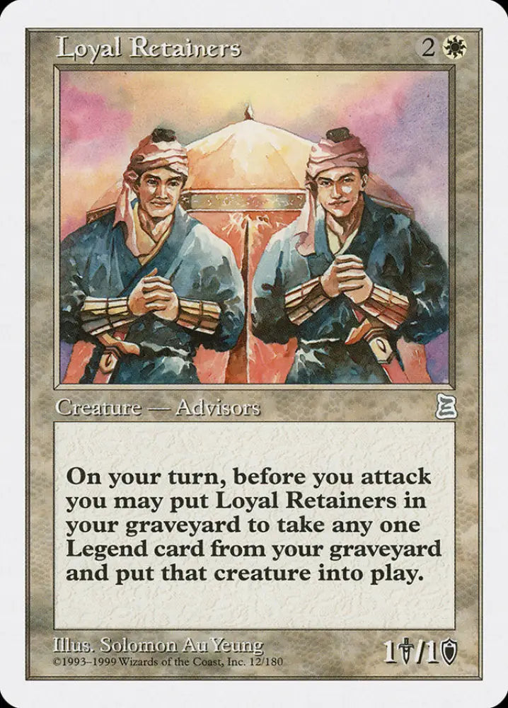 Loyal Retainers [Portal Three Kingdoms] - MTG Single