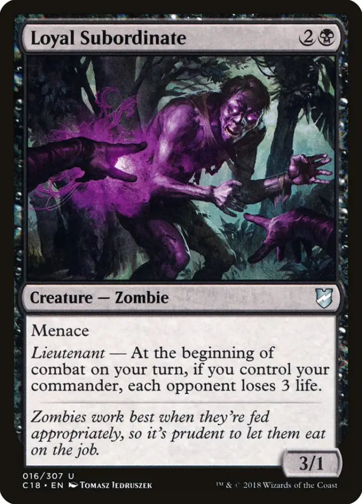 Loyal Subordinate [Commander 2018] - MTG Single