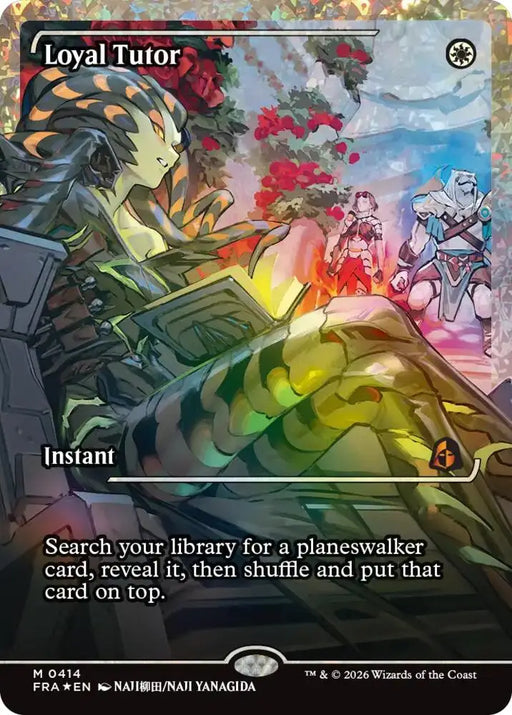 Loyal Tutor (Showcase) (Fracture Foil) (414) [Reality Fracture]