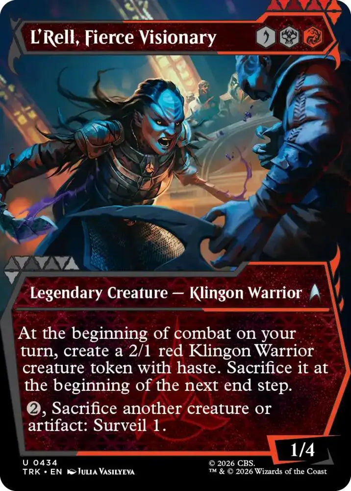 L'Rell, Fierce Visionary (Showcase) (434) [Star Trek]