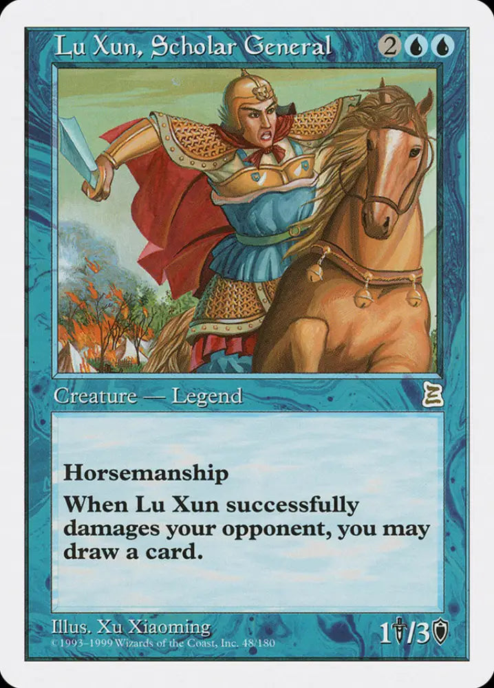 Lu Xun Scholar General [Portal Three Kingdoms] - MTG Single