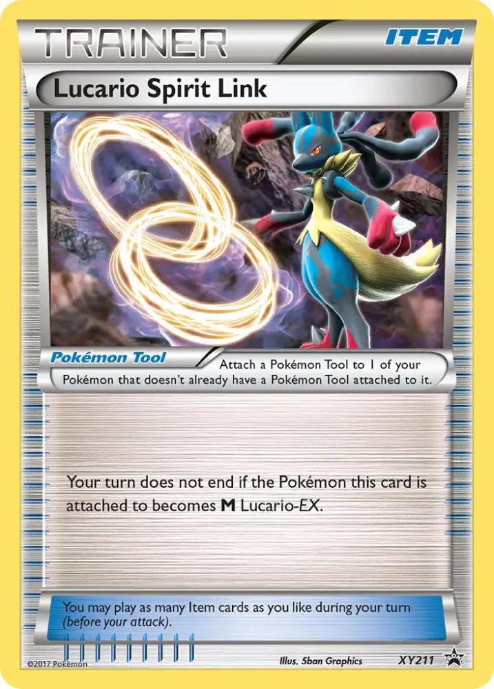Lucario Spirit Link (XY211) [XY: Black Star Promos] - Pokemon Single