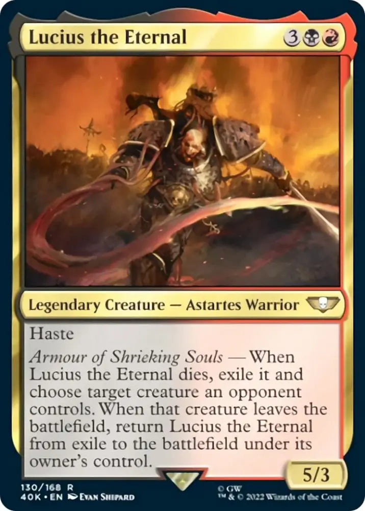 Lucius the Eternal [Warhammer 40,000] - MTG Single