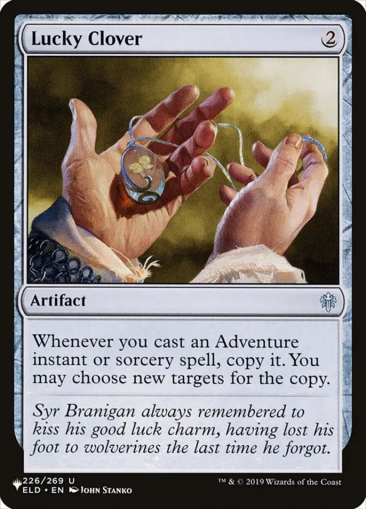 Lucky Clover [The List] - MTG Single