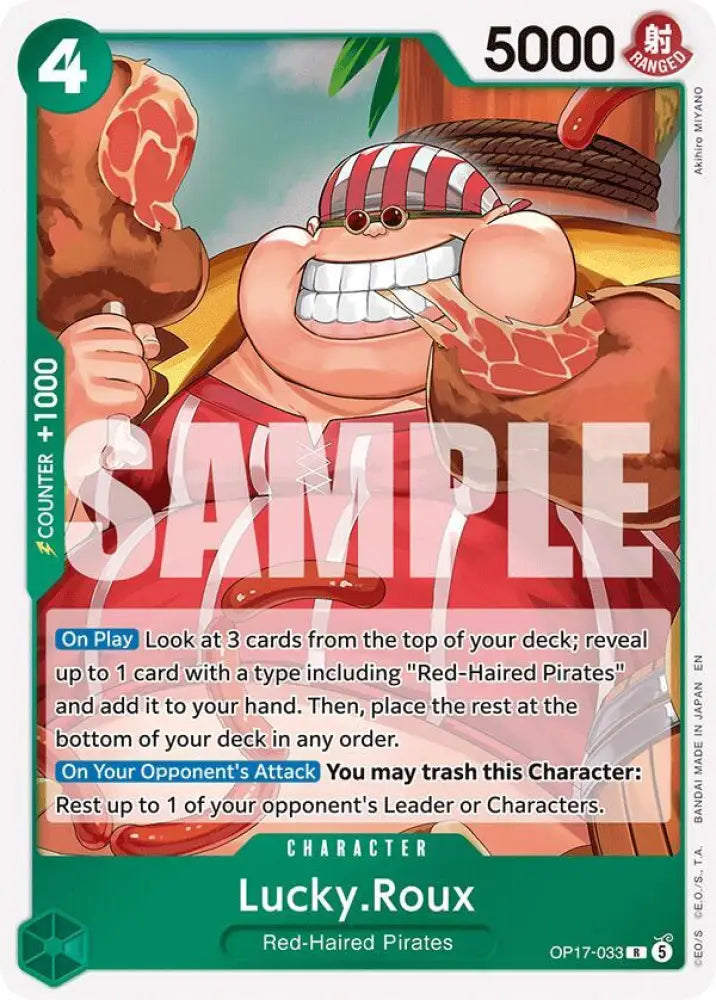 Lucky.Roux (OP17-033) [The World's Strongest Warriors]