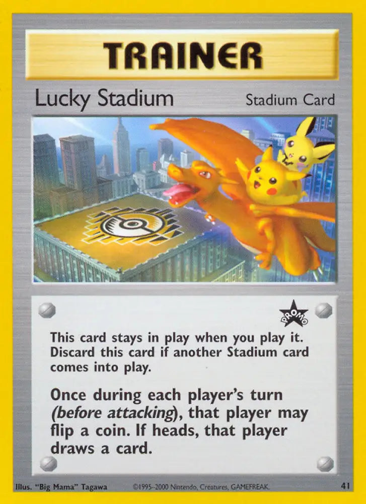 Lucky Stadium (41) [Wizards of the Coast: Black Star Promos] - Pokemon Single