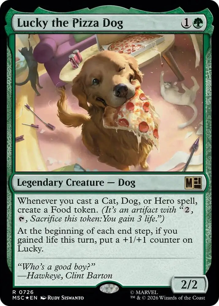 Lucky the Pizza Dog (726) [Marvel Super Heroes Commander]