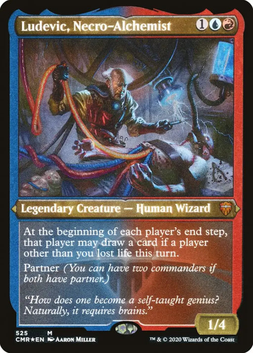Ludevic Necro-Alchemist (Etched) [Commander Legends] - MTG Single