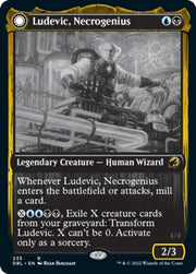 Ludevic Necrogenius // Olag Ludevic’s Hubris [Innistrad: Double Feature] - MTG Single