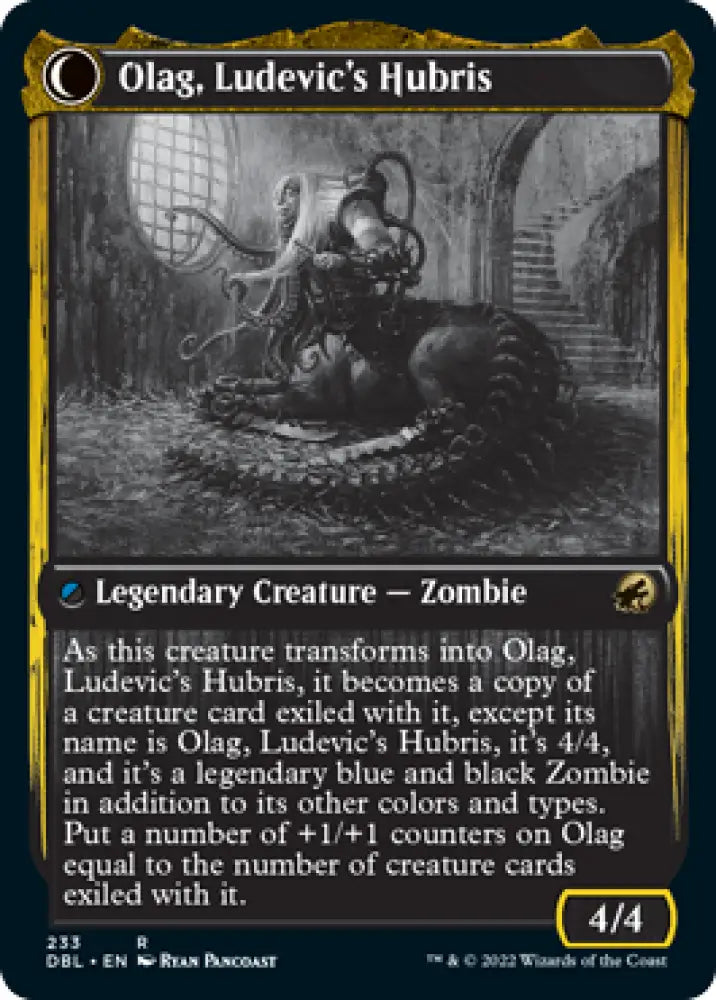 Ludevic Necrogenius // Olag Ludevic’s Hubris [Innistrad: Double Feature] - MTG Single