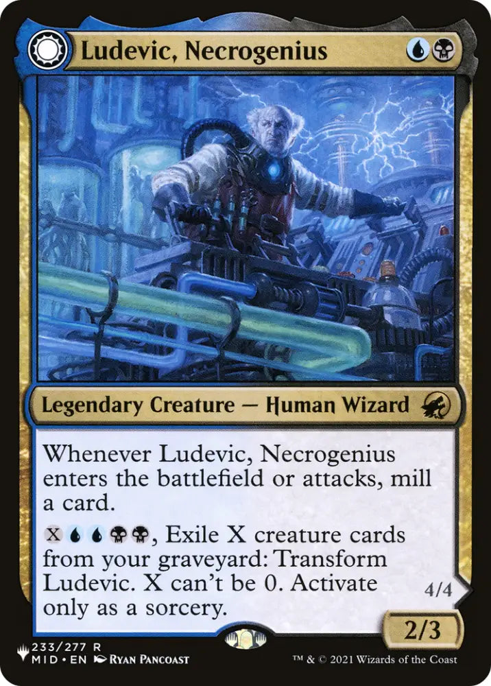 Ludevic Necrogenius // Olag Ludevic’s Hubris [Secret Lair: From Cute to Brute] - MTG Single