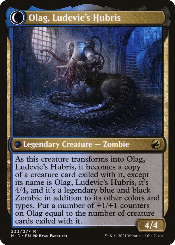 Ludevic Necrogenius // Olag Ludevic’s Hubris [Secret Lair: From Cute to Brute] - MTG Single