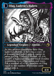 Ludevic Necrogenius // Olag Ludevic’s Hubris (Showcase Eternal Night) [Innistrad: Midnight Hunt] - MTG Single