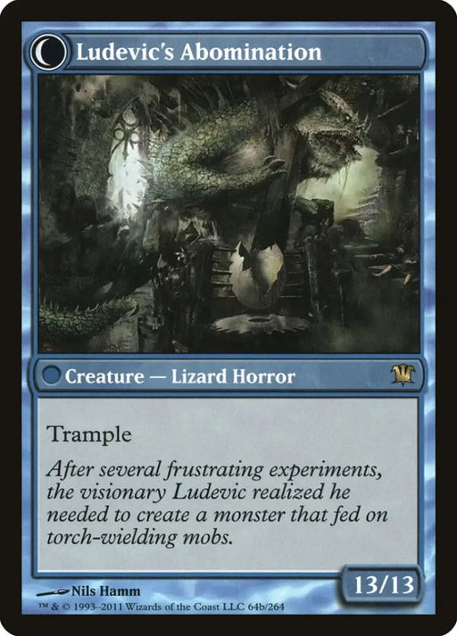 Ludevic’s Test Subject // Ludevic’s Abomination [Innistrad] - MTG Single