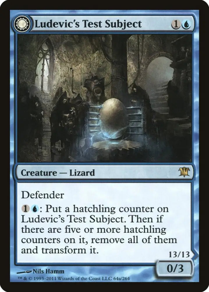 Ludevic’s Test Subject // Ludevic’s Abomination [Innistrad] - MTG Single