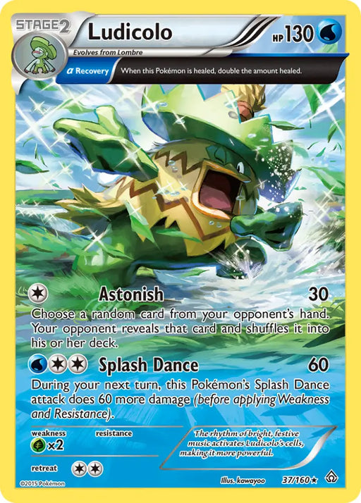 Ludicolo (37/160) [XY: Primal Clash] - Pokemon Single