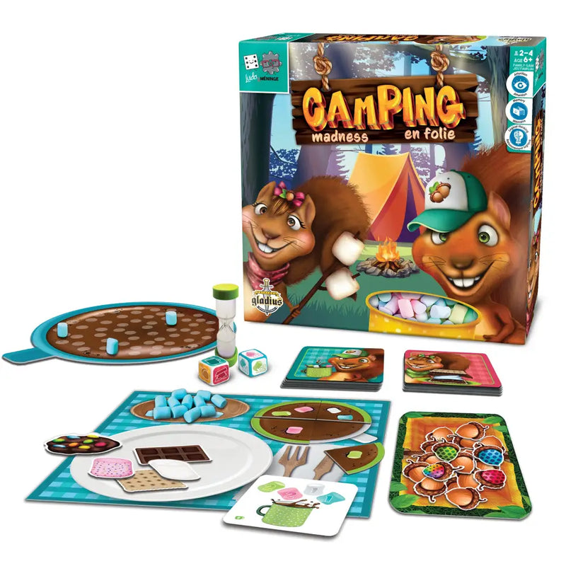 Ludo & Méninge – Camping en Folie (ML) - Board Games