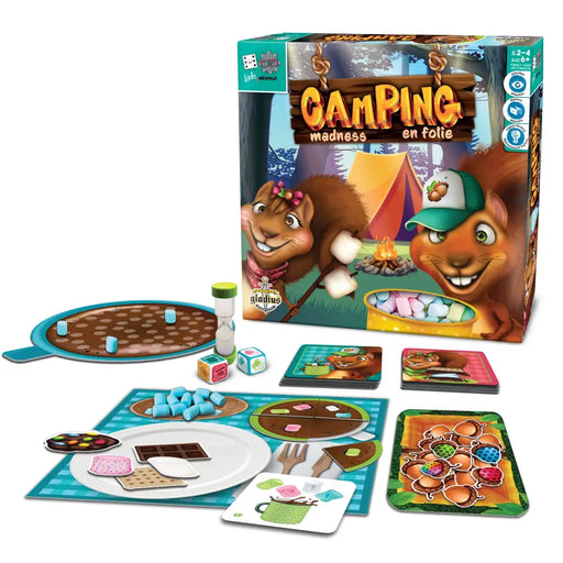 Ludo & Méninge – Camping en Folie (ML) - Board Games