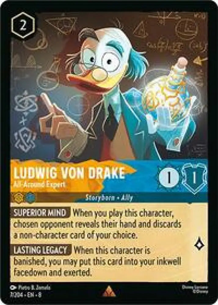 Ludwig Von Drake - All-Around Expert [Reign of Jafar]