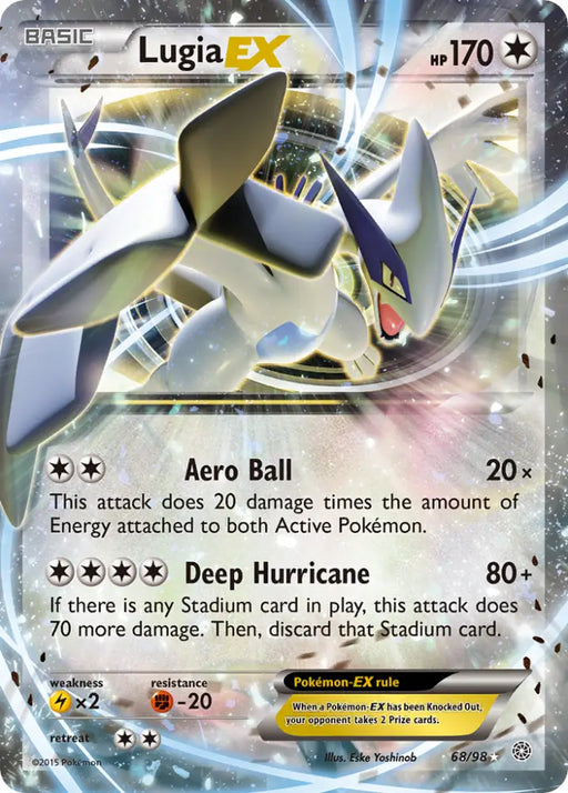 Lugia EX (68/98) [XY: Ancient Origins] - Pokemon Single