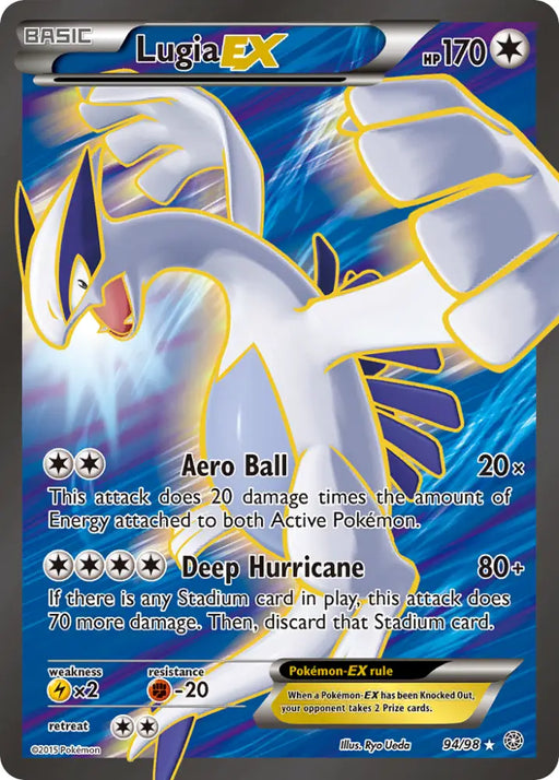 Lugia EX (94/98) [XY: Ancient Origins] - Pokemon Single