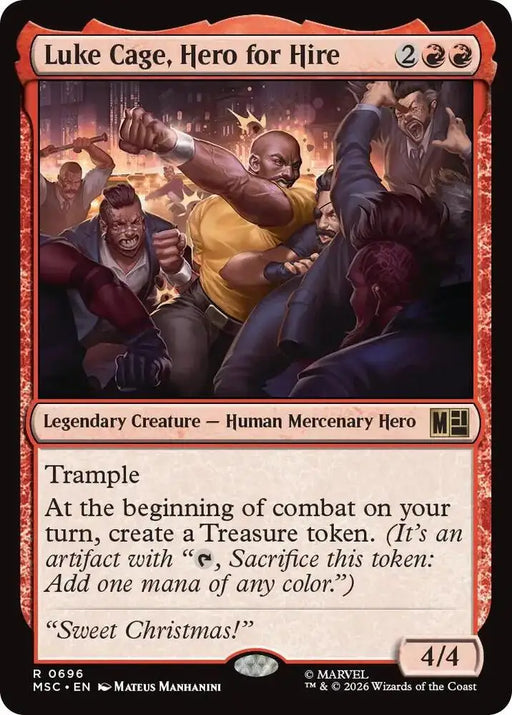 Luke Cage, Hero for Hire (696) [Marvel Super Heroes Commander]