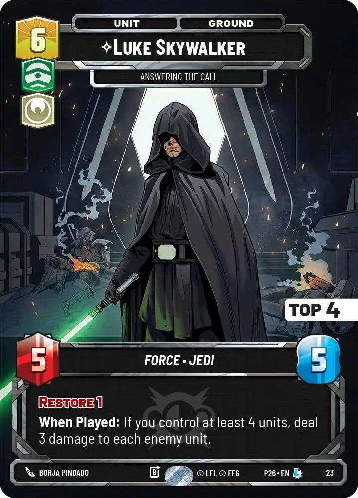 Luke Skywalker -  Answering the Call (Top 4) (22) [Sector and Regional Promos: Season 2]