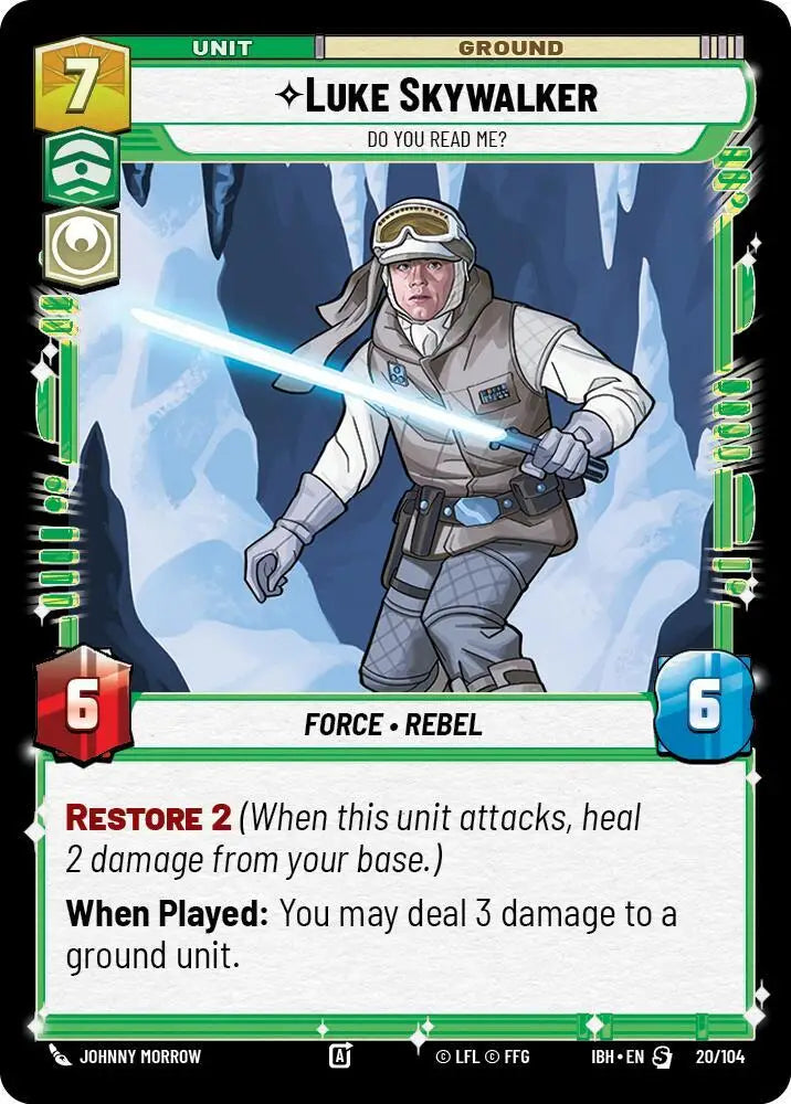 Luke Skywalker - Do You Read Me? (20/104) [Intro Battle: Hoth]